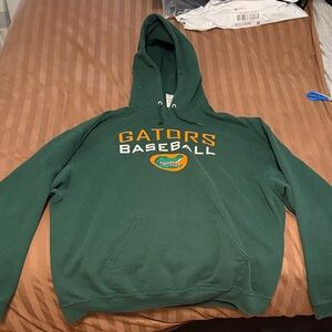Florida Gators Baseball Vintage Dark Green Hoodie